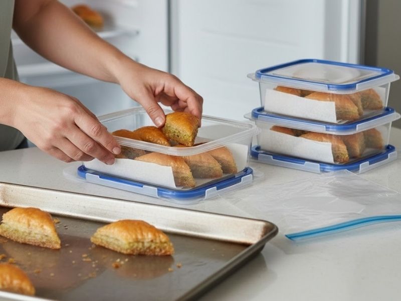 Şerbetli Tatlı Saklama Yöntemleri