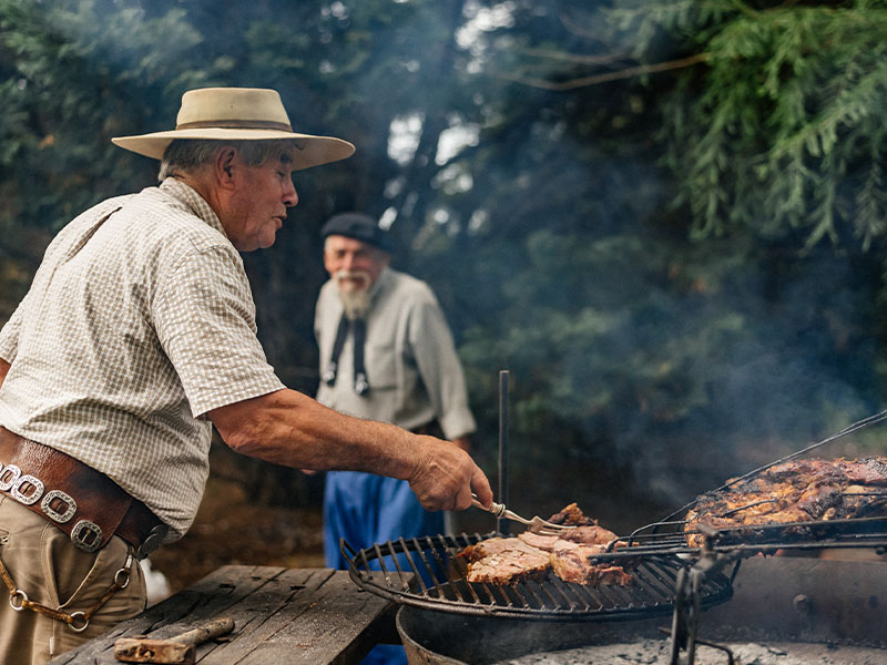 asado pişirme
