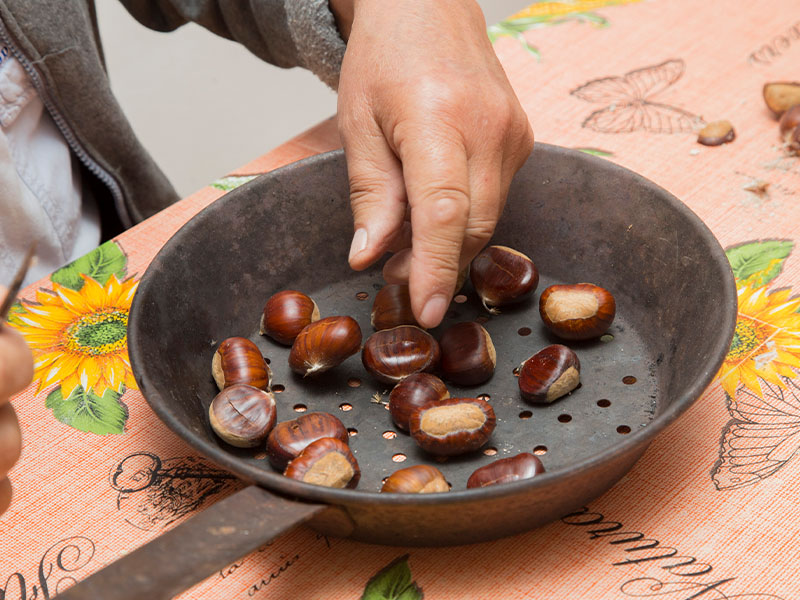 Kestaneleri Hazırlama