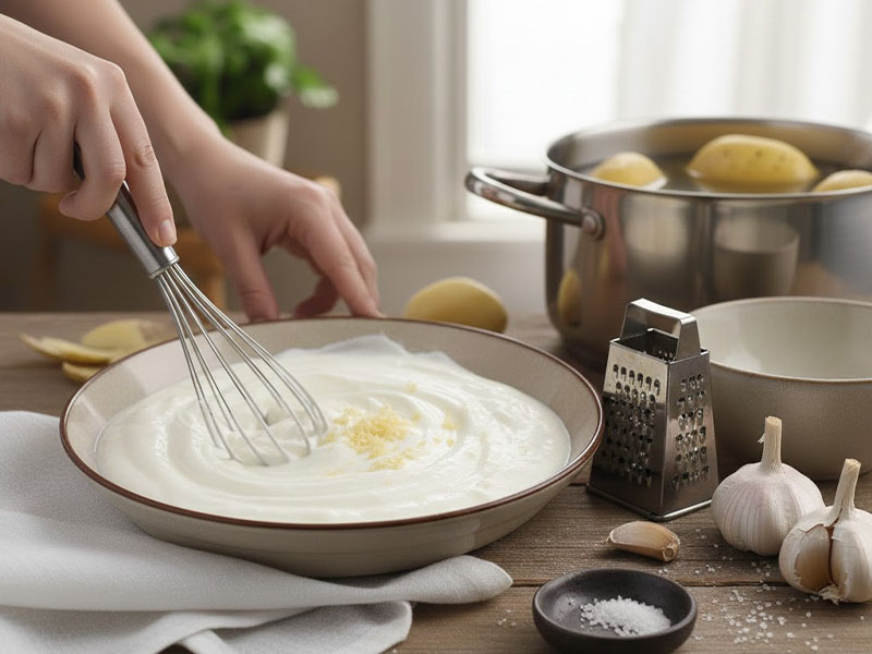 Yoğurt Karışımını Hazırlama