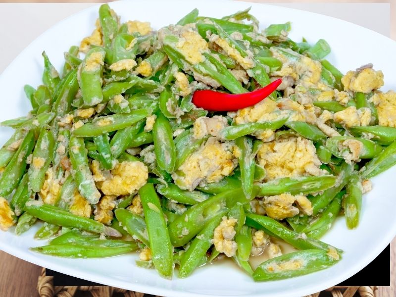 Yumurtalı Taze Fasulye Kavurması