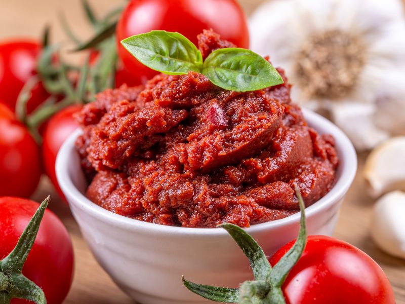 Salçanın kokusu çıkmalı