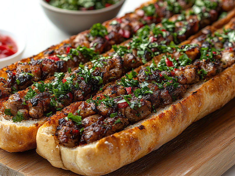 Şiş ve ekmek miktarı