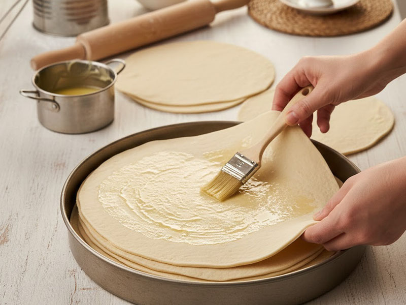 Katlama ve Yağlama Aşaması