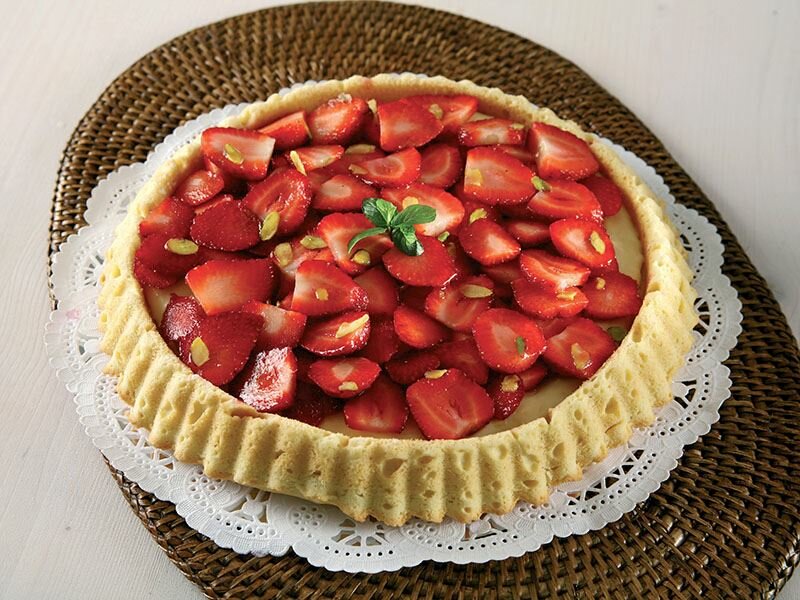 çilekli tart