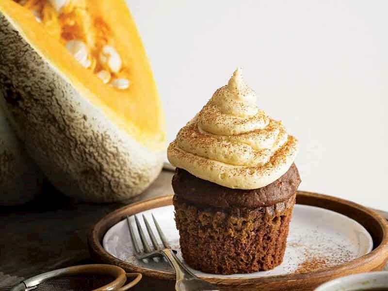 bal kabaklı cupcake