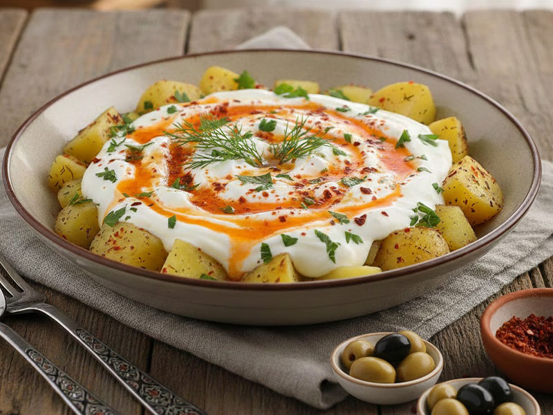 Üzeri İçin Süsleme ve Servis