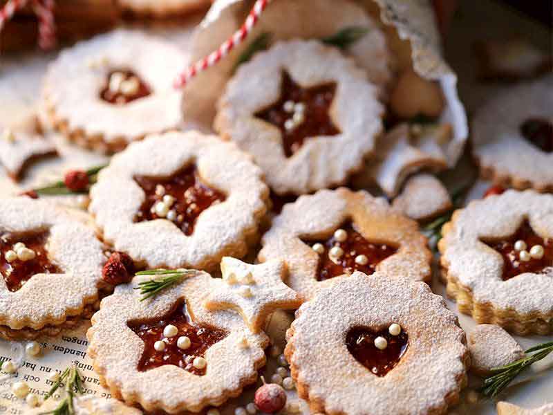 Avusturya Usulü Linzer Kurabiye