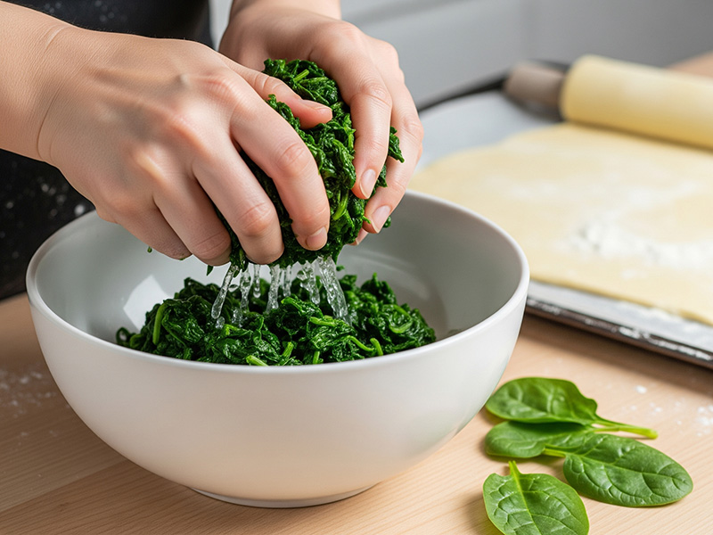 Ispanakları Hazırlayın