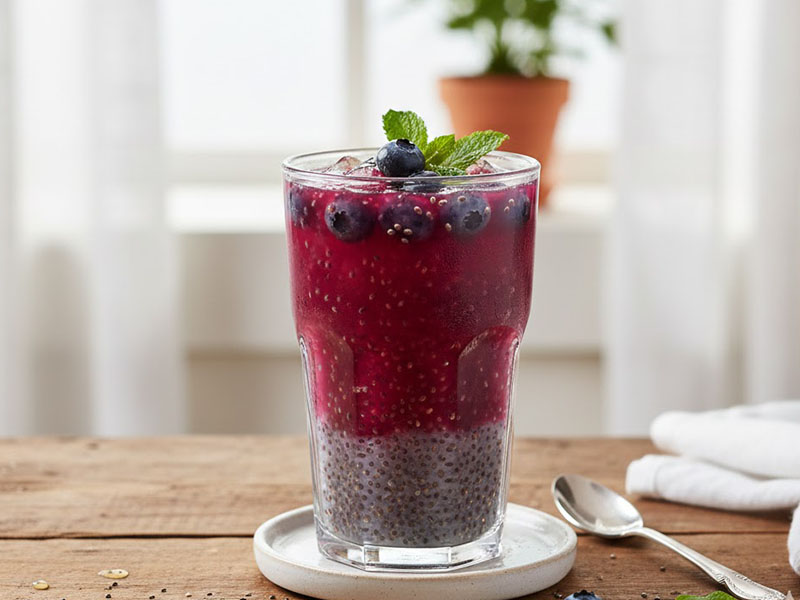 Chia Tohumlu Meyve Suyu