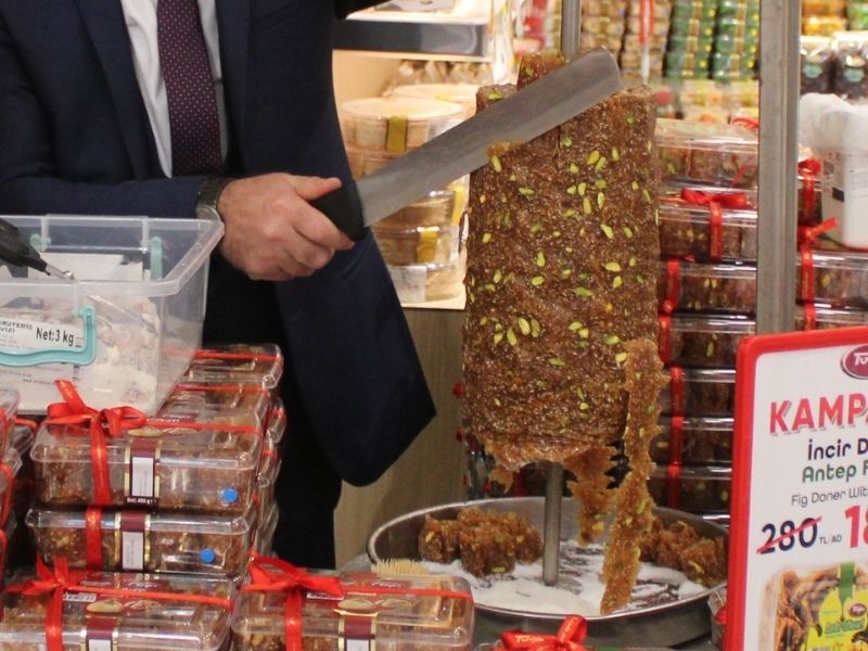 Türkiye’de İlk İncir Döneri Aydın’dan