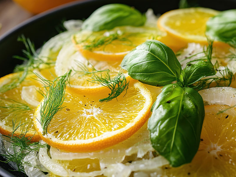 portakallı rezene salatası