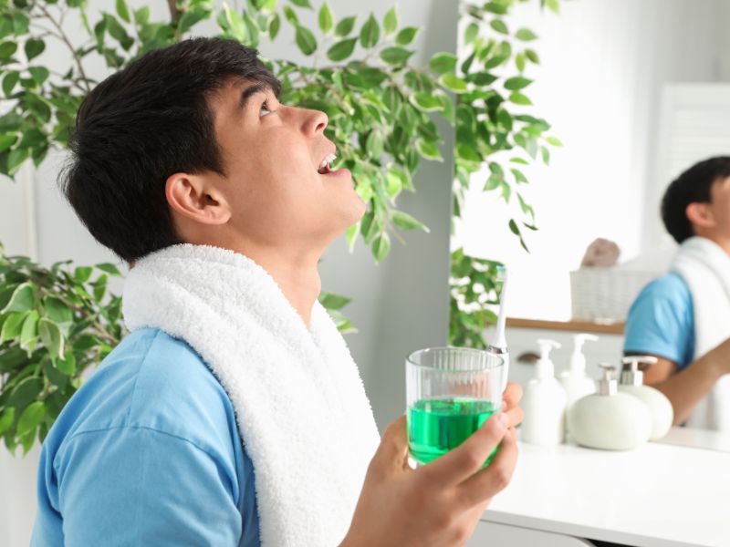 gargara suyu kullanımı