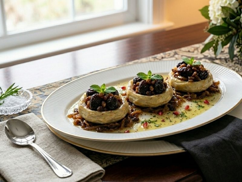  Karamelize Soğan Ve Kuru Meyvelerin Hazırlığı