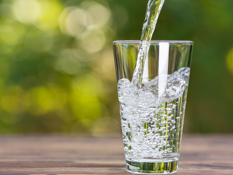 Soda veya maden suyu kullanımı