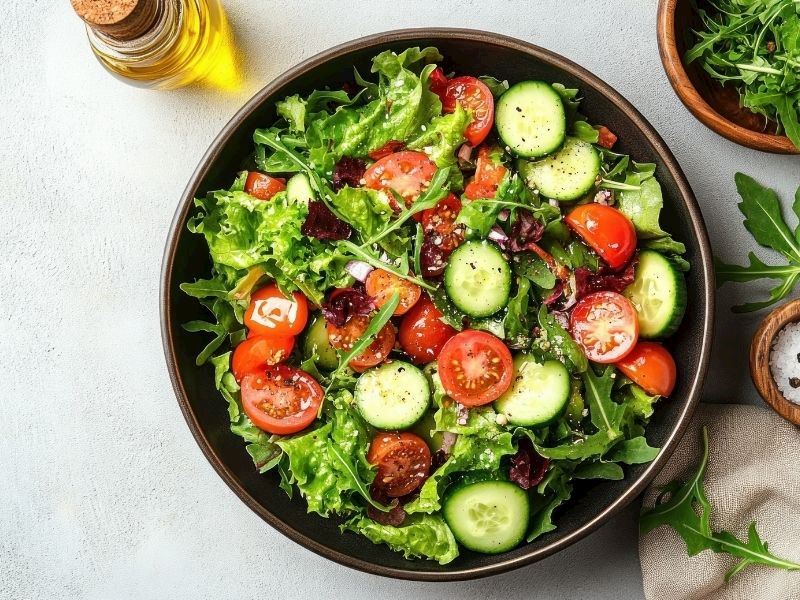 Zeytinyağlı Roka Salatası Tarifi