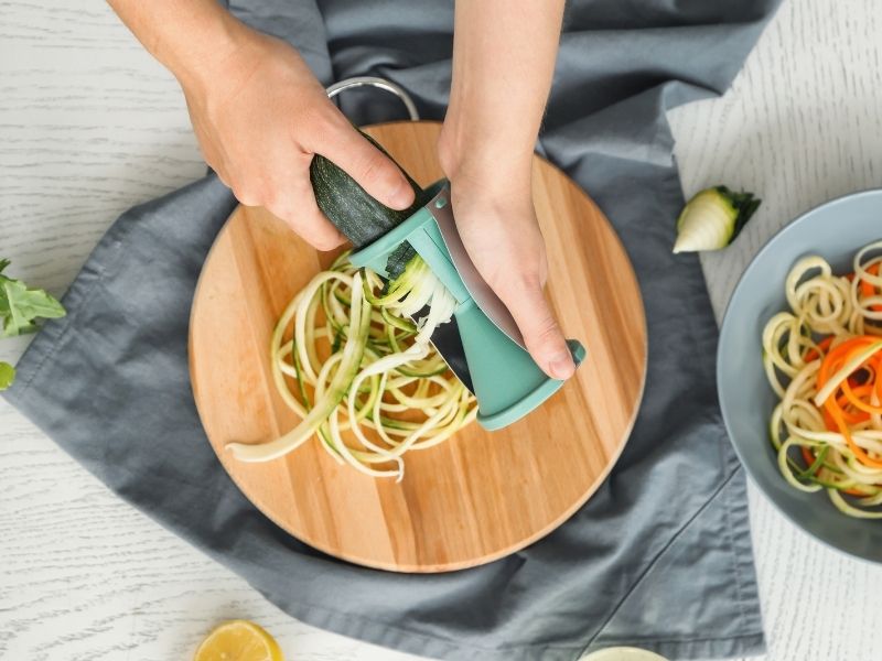 Kabakları Spagetti Formuna Getirin