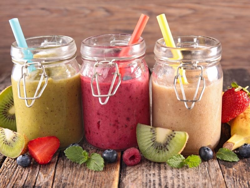 Smoothieler Ve Ferahlatıcı İçecekler İçin Sıvı Baz Oluşturun
