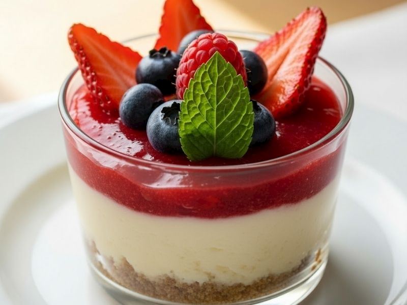 Pişirme Derdi Olmayan Pratiklik: Bardakta Cheesecake