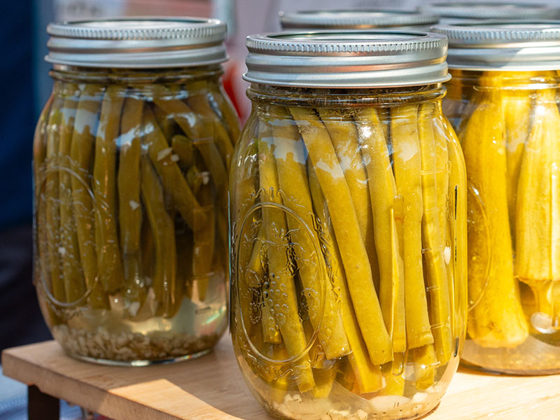 Steril kavanoz ve kapak kullanımı