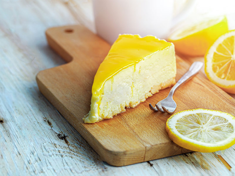 limonlu cheesecake