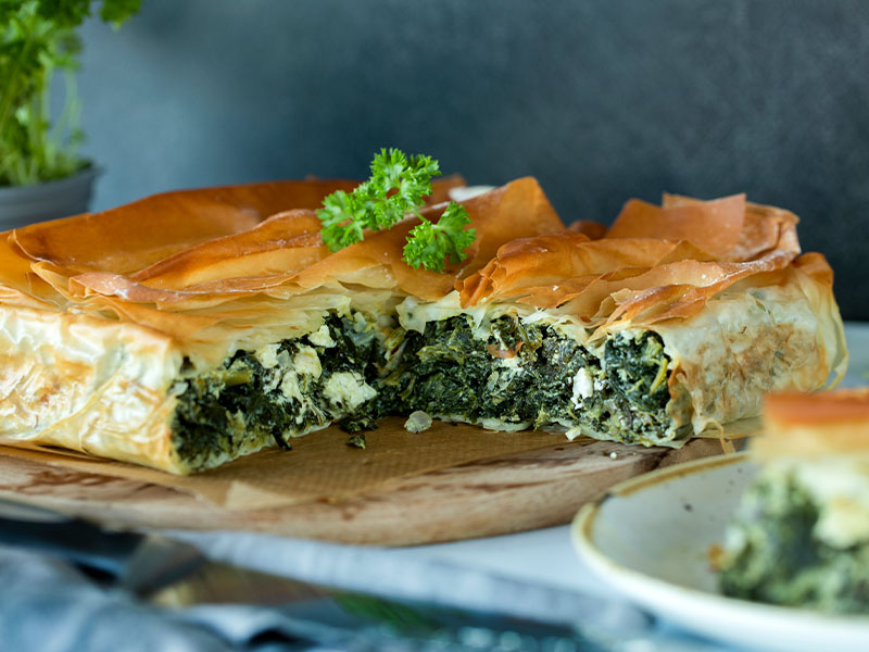 ıspanaklı börek