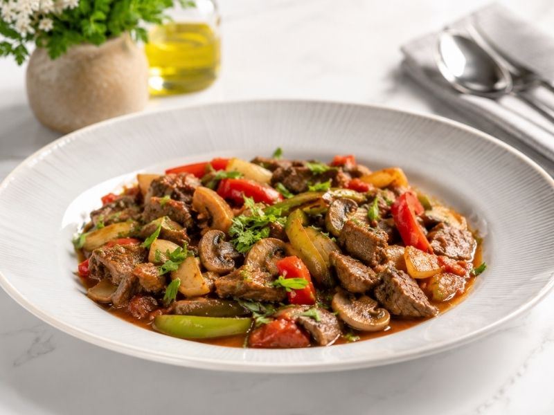 Mantarlı Et Güveç Tarifi