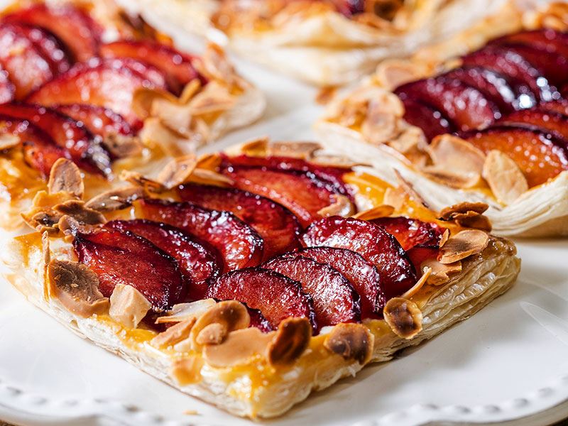 Air Fryer'da Erikli Milföy Tatlısı