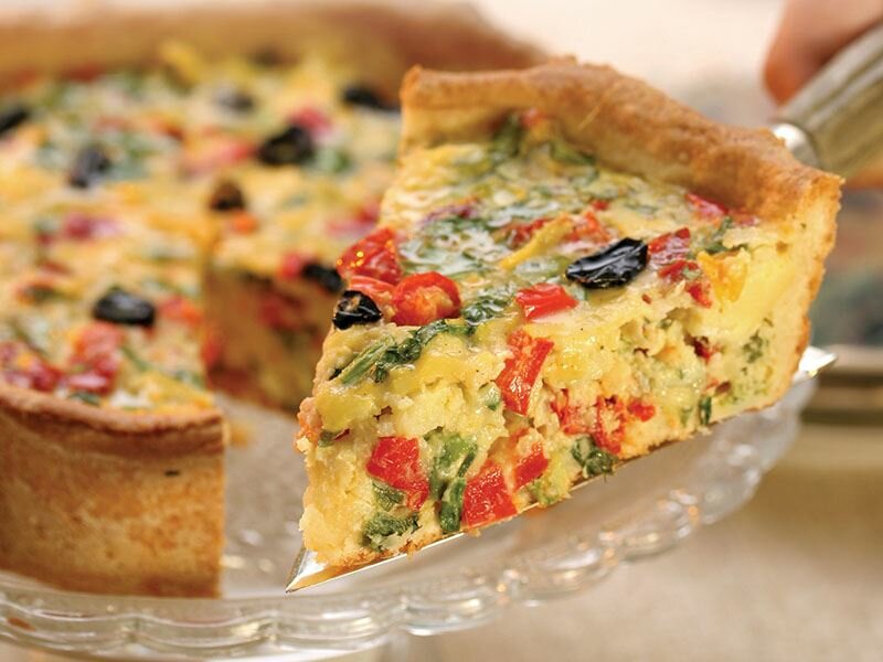 sebzeli tart