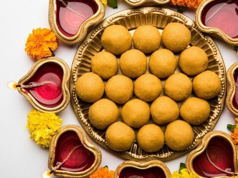 besan ladoo