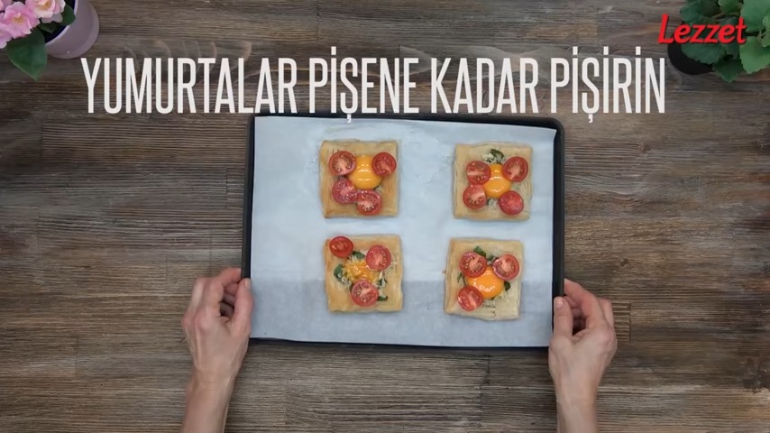 fırında pişirilen pencere börek