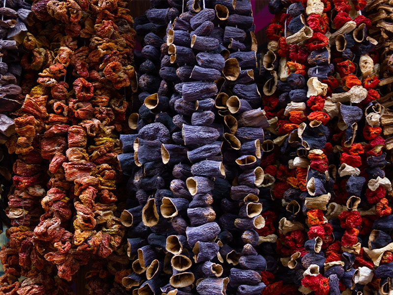 Güneşte Kurutmadan Önce Hafif Haşlamak