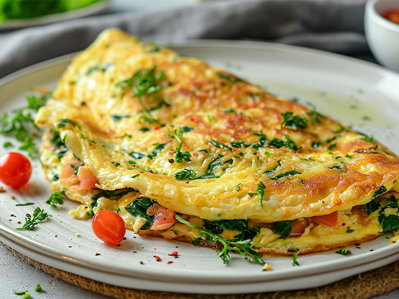 semizotlu omlet