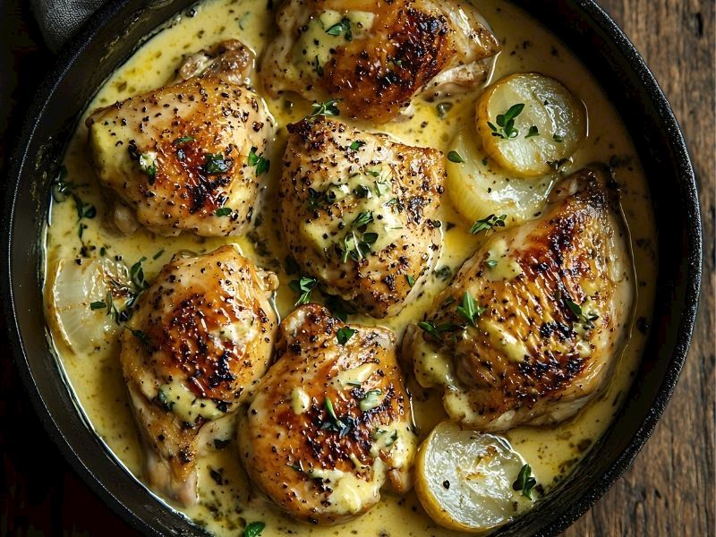 Limonlu Soslu Tavuk Tarifi