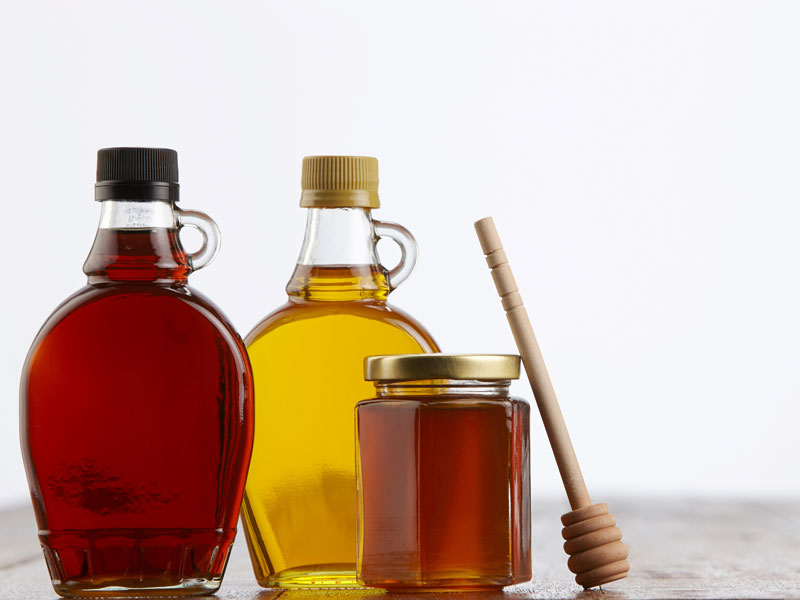 Kestane veya badem şurubu