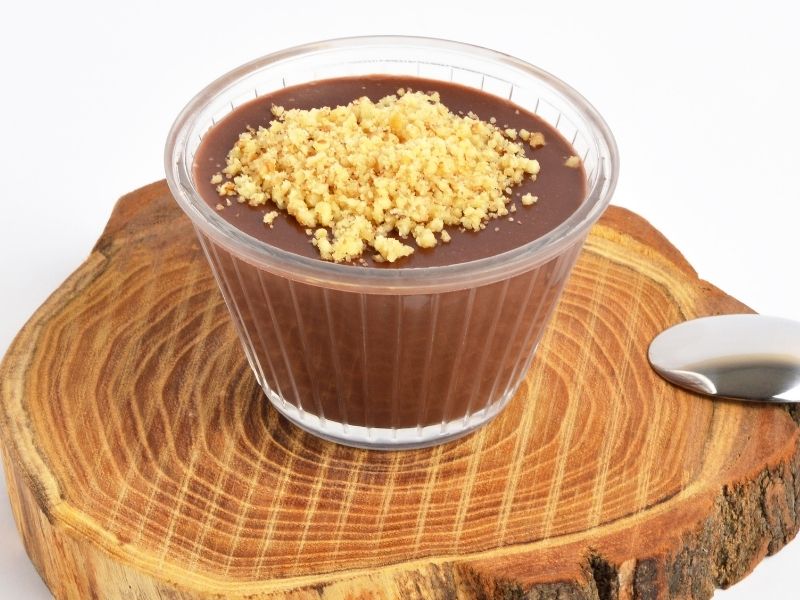 Fındık Sütü İle Hazırlanan Bitkisel Ve Şekersiz Puding