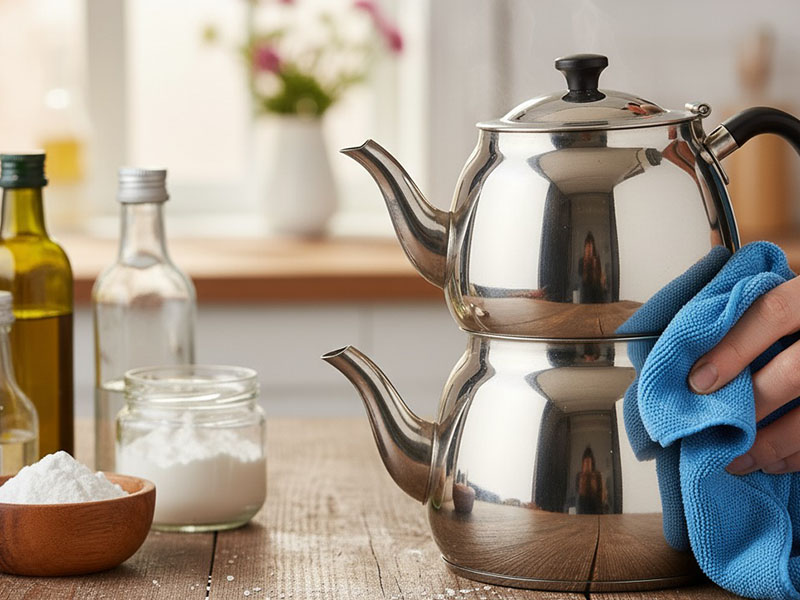 Limon + Tuz ile Doğal Parlatma