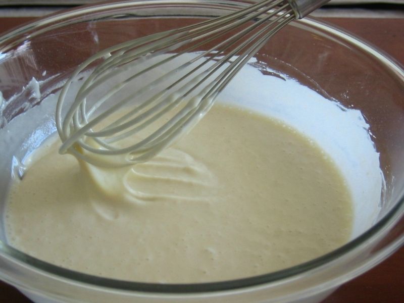 Pürüzsüz Waffle Hamuru Hazırlayın