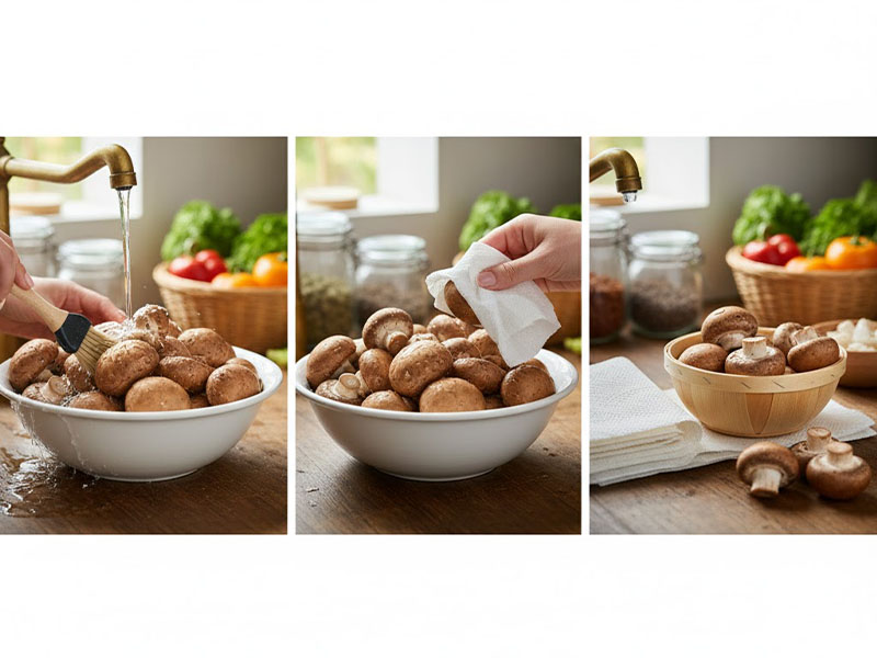 Mantar Yıkanır Mı?