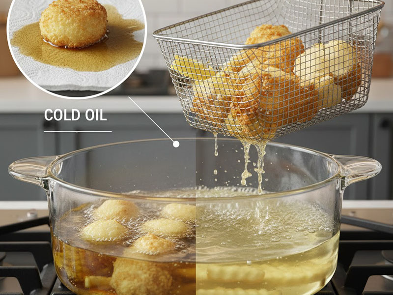 Yağın Fazla Emilip Yemeği Ağırlaştırması