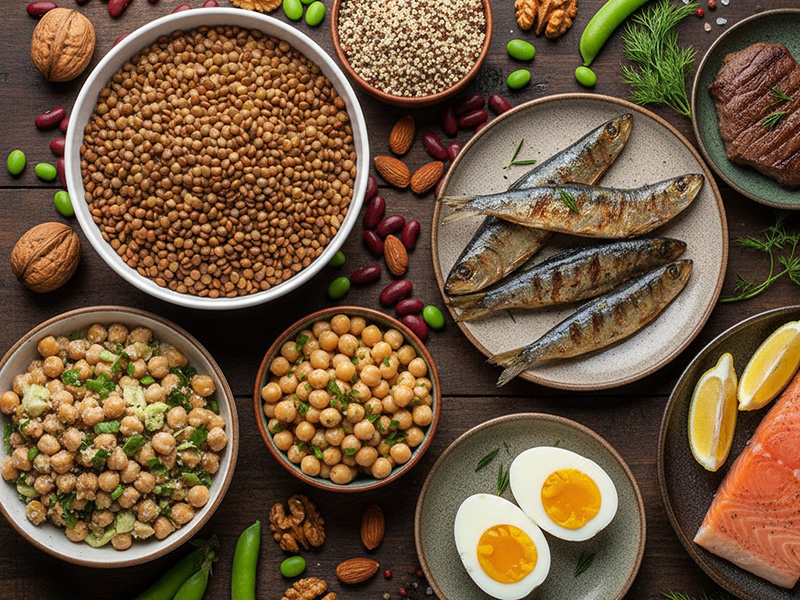 Kaliteli Protein Çeşitliliği ve Kas Kütlesinin Korunması