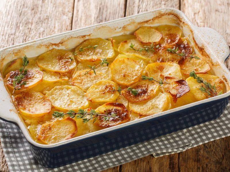 Beşamel Soslu Patates