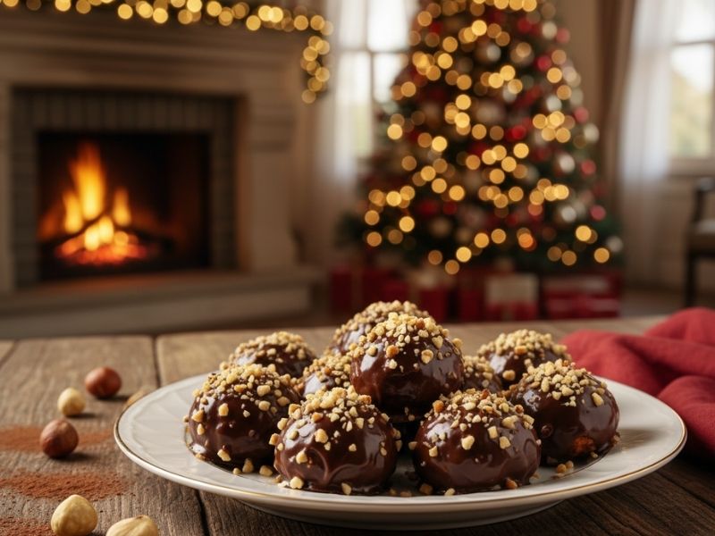 Fındıklı Çikolatalı Toplar