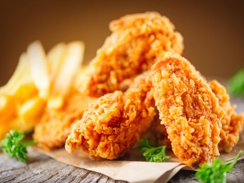 Doğru Isıda Kızartma Ve Altın Sarısı Renk