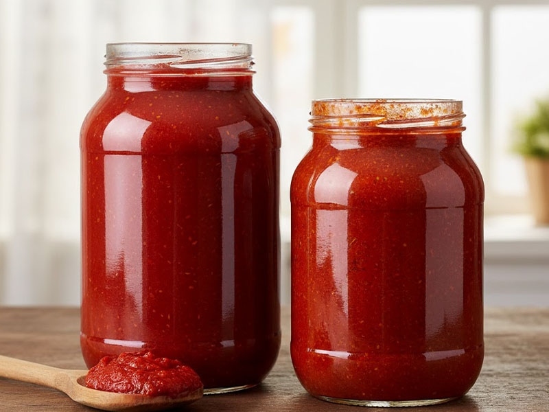 Salçanın Yoğunluğu ve Türü