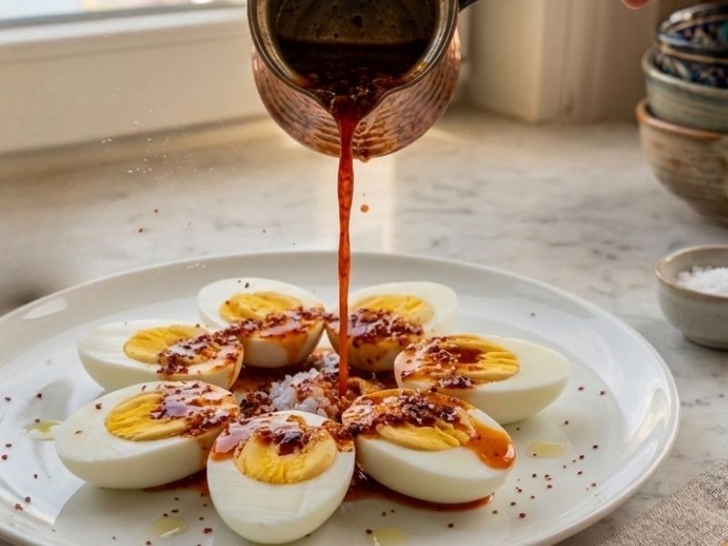 Altın Rengi Tereyağ Sosunun Hazırlanışı