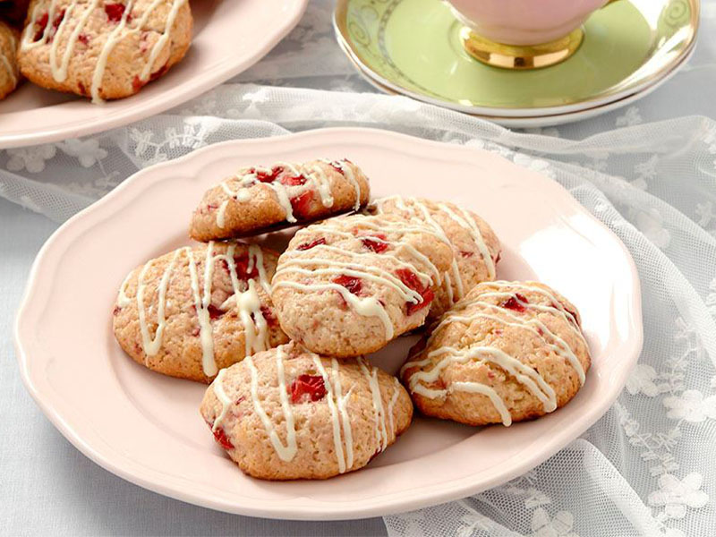 Haziran - Çilekli Kurabiye