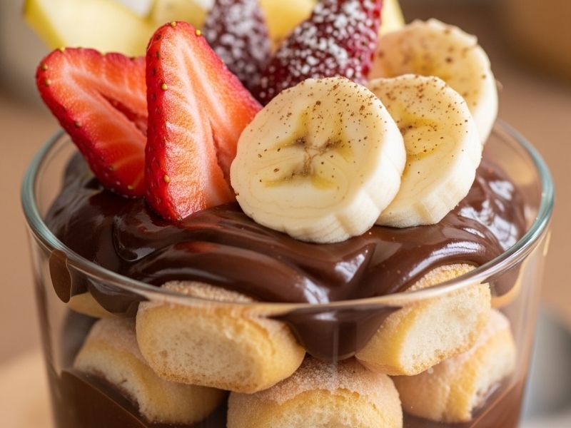 Çikolatalı Kedi Dili Tatlısı