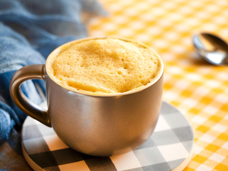 Kek Hamurlu Kurabiye Tadında Kupa Keki