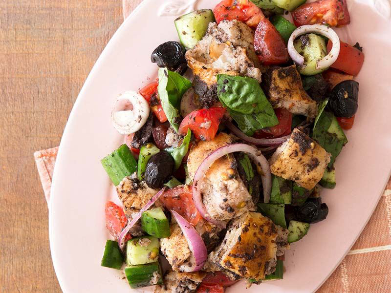 Ekmek Salatası (Panzanella)